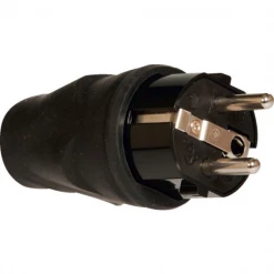 Fiche Male 2 Poles + Terre Fiche électrique Mâle 2P+T 10 - 16A/250V Câble 3G1,5 Et 3G2,5 Ceba