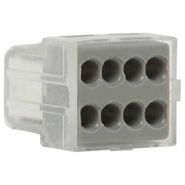 Borne De Connexion Borne Automatique Debflex Pour 8 Conducteurs De Section 1,5 à 2,5 Mm² 3 Borne De Connexion Borne Automatique Debflex Pour 8 Conducteurs De Section 1,5 à 2,5 Mm² – Image 2