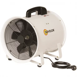 Ventilateur Industriel Et Gaines Ventilateur Gainable Ø 30 Cm Portable 230V 520W 3900m/H Sovelor V300