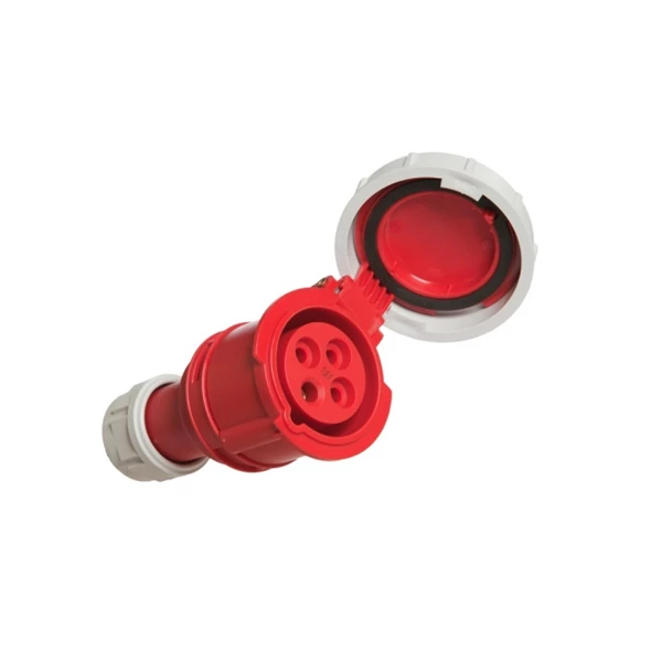 Fiche Femelle 3 Poles Et Plus Fiche Prolongateur Femelle Caoutchouc à Clapet NF P17 3P+T 16A 415V Ceba P17F4B16T 3 Fiche Femelle 3 Poles Et Plus Fiche Prolongateur Femelle Caoutchouc à Clapet NF P17 3P+T 16A 415V Ceba P17F4B16T