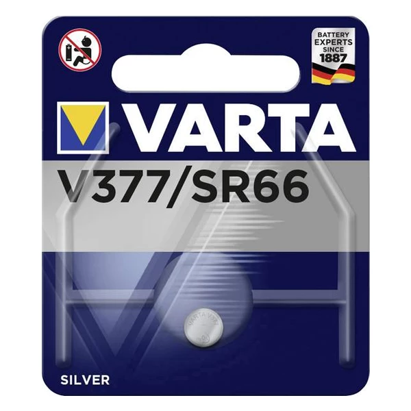 Pile Sr44-v357 1,55 V Pile Bouton Varta V377 / SR66 1.55 V Oxyde D'argent - Pile De Montre 4 Pile Sr44-v357 1,55 V Pile Bouton Varta V377 / SR66 1.55 V Oxyde D'argent - Pile De Montre – Image 2