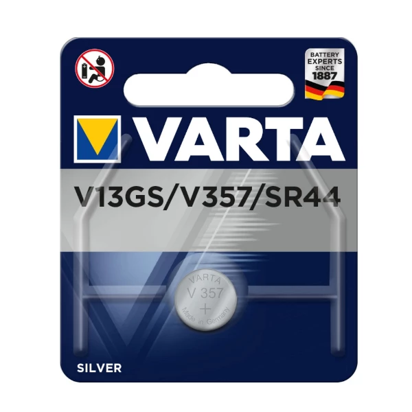 Pile Sr44-v357 1,55 V Pile Bouton Varta V13GS / V357 / SR44 1.55 V - Pile De Montre 3 Pile Sr44-v357 1,55 V Pile Bouton Varta V13GS / V357 / SR44 1.55 V - Pile De Montre