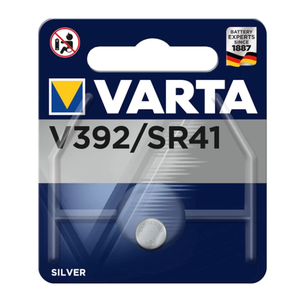 Pile Sr44-v357 1,55 V Pile Bouton Varta V392 / SR41 Oxyde D'argent 1.55 V - Pile De Montre 3 Pile Sr44-v357 1,55 V Pile Bouton Varta V392 / SR41 Oxyde D'argent 1.55 V - Pile De Montre