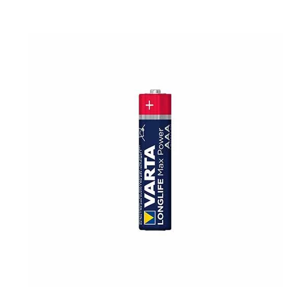 Varta Pile Aaa-lr3 1,5 V Pack De 4 Piles Alcalines LongLife Max Power AAA / LR03 4 Varta Pile Aaa-lr3 1,5 V Pack De 4 Piles Alcalines LongLife Max Power AAA / LR03 – Image 2