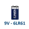 Pile 6lr61 9 V Pile Varta High Energy 6LR61 9V Alcaline (pile Carrée) 04922121411 1 Pile 6lr61 9 V Pile Varta High Energy 6LR61 9V Alcaline (pile Carrée) 04922121411 -Électricité importe boutique pile varta high energy 6lr61 a
