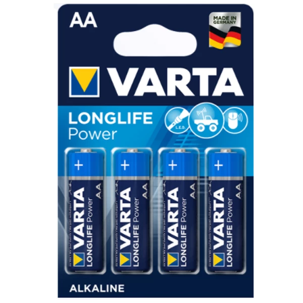 Pile Aa-lr6 1,5 V Piles Alcalines High Energy AA Varta LR6 - Tension 1.5V - Lot De 4 Piles 3 Pile Aa-lr6 1,5 V Piles Alcalines High Energy AA Varta LR6 - Tension 1.5V - Lot De 4 Piles – Image 2