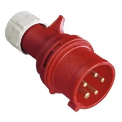 Fiche Male 3 Poles Et Plus Fiche Mâle 3p+n+t 32 A 415v P17 : Ceba P17M5B32T 3511686002402