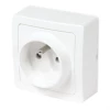 Prise électrique En Saillie Prise 2P+T 16A En Saillie BLOK Couleur Blanc Debflex 746806 1 Prise électrique En Saillie Prise 2P+T 16A En Saillie BLOK Couleur Blanc Debflex 746806 -Électricité importe boutique prise 494766 1