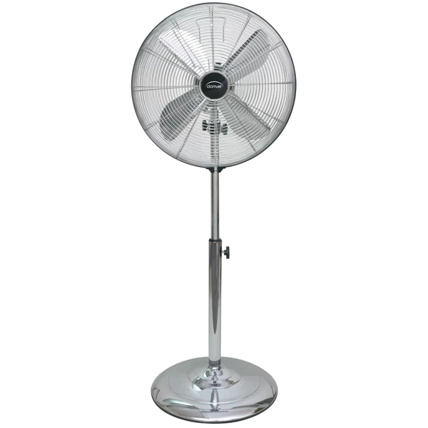 Ventilateur Sur Pied Ventilateur Domair Chromé Sur Pied Rétro 50 W - 3 Vitesses - 40 Cm 3 Ventilateur Sur Pied Ventilateur Domair Chromé Sur Pied Rétro 50 W - 3 Vitesses - 40 Cm