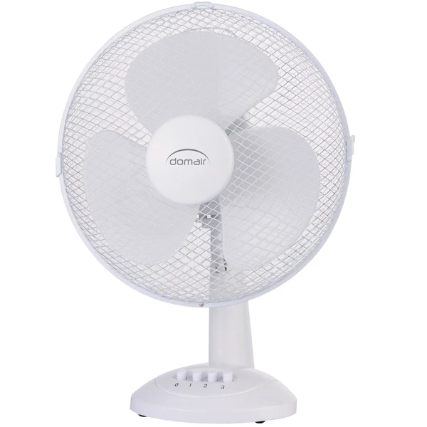 Ventilateur De Table Domair Blanc 30 Cm 3 Vitesses 45 W 3 Ventilateur De Table Domair Blanc 30 Cm 3 Vitesses 45 W