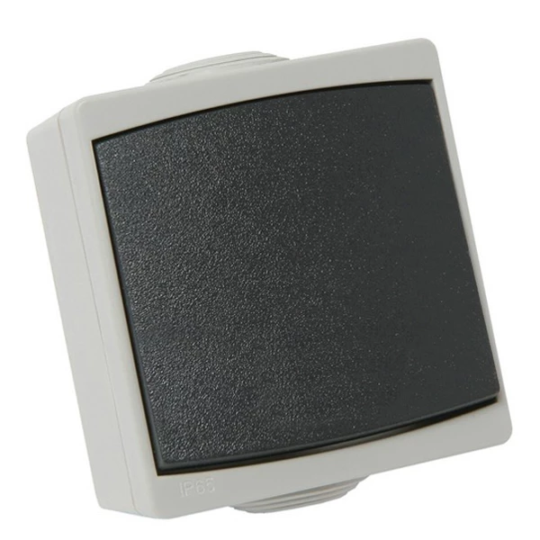 Debflex Interrupteur En Saillie Interrupteur Va Et Vient Pose En Saillie étanche IP65 10A - 250V - Couleur Gris Mat 4 Debflex Interrupteur En Saillie Interrupteur Va Et Vient Pose En Saillie étanche IP65 10A - 250V - Couleur Gris Mat – Image 2