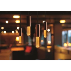 Sylvania Ampoule Led à Culot E27 Ampoule Tube LED Rétro 150mm Ø45mm E27 2.5W 125lm Teinte Chaude 2000K