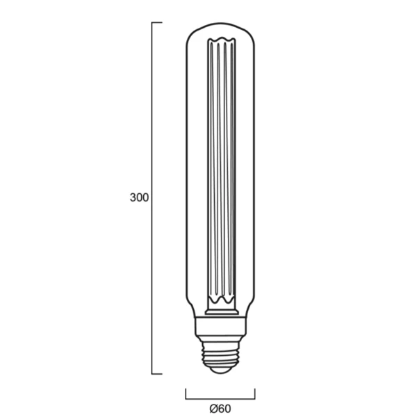 Sylvania Ampoule Led à Culot E27 Ampoule Tube LED Design Rétro 300mm Ø60mm E27 2.5W 105 Lm Teinte Chaude 3 Sylvania Ampoule Led à Culot E27 Ampoule Tube LED Design Rétro 300mm Ø60mm E27 2.5W 105 Lm Teinte Chaude