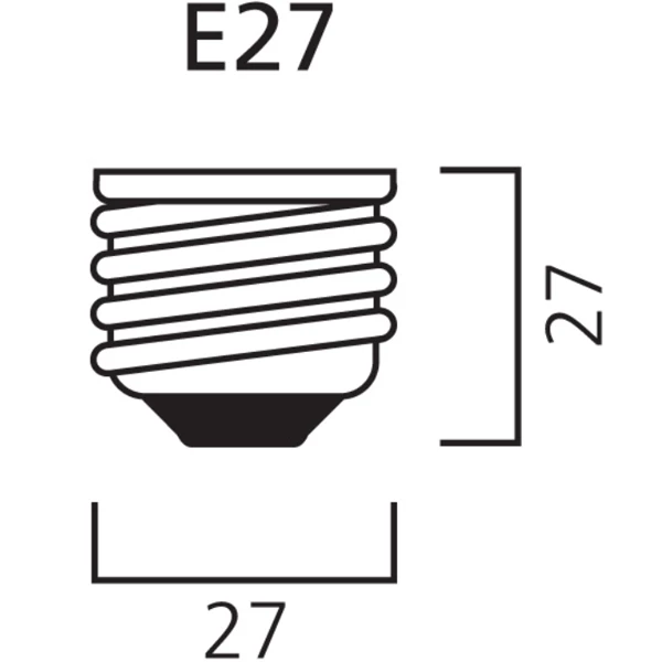Ampoule Led à Culot E27 Ampoule ToLEDo Vintage Black A160 5.5W 105lm E27 - Sylvania - 820 Bougie 4 Ampoule Led à Culot E27 Ampoule ToLEDo Vintage Black A160 5.5W 105lm E27 - Sylvania - 820 Bougie – Image 2
