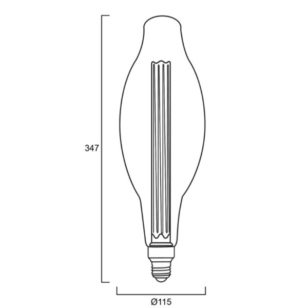 Ampoule Led à Culot E27 Ampoule ToLEDo Mirage E110 2.5W 105lm E27 - Sylvania - 820 Bougie 4 Ampoule Led à Culot E27 Ampoule ToLEDo Mirage E110 2.5W 105lm E27 - Sylvania - 820 Bougie – Image 2