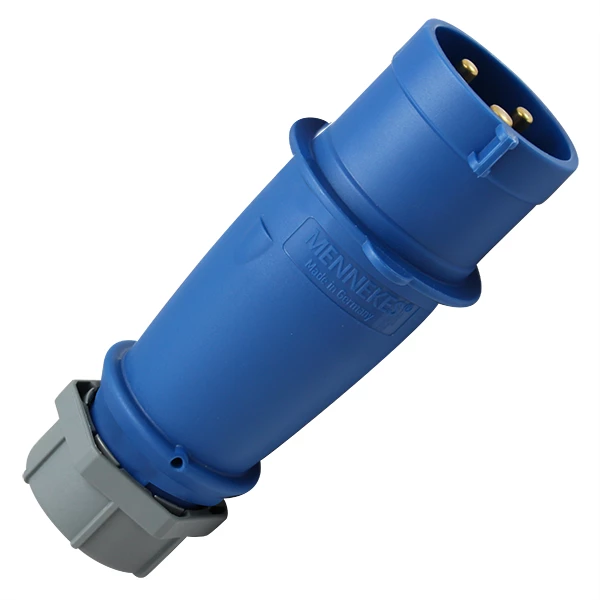 Fiche Male 2 Poles + Terre Fiche Mâle 2P+T SDMO Pour Groupe électrogène 32A 230V IP44 3 Fiche Male 2 Poles + Terre Fiche Mâle 2P+T SDMO Pour Groupe électrogène 32A 230V IP44