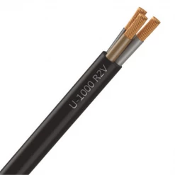 Câble électrique Rigide Câble électrique Rigide U-1000 R2V - 3G2.5 - Pour Installations Industrielles 50 M Nexans 10027486 -Électricité importe boutique touretu1000r2vnoir 275843 1