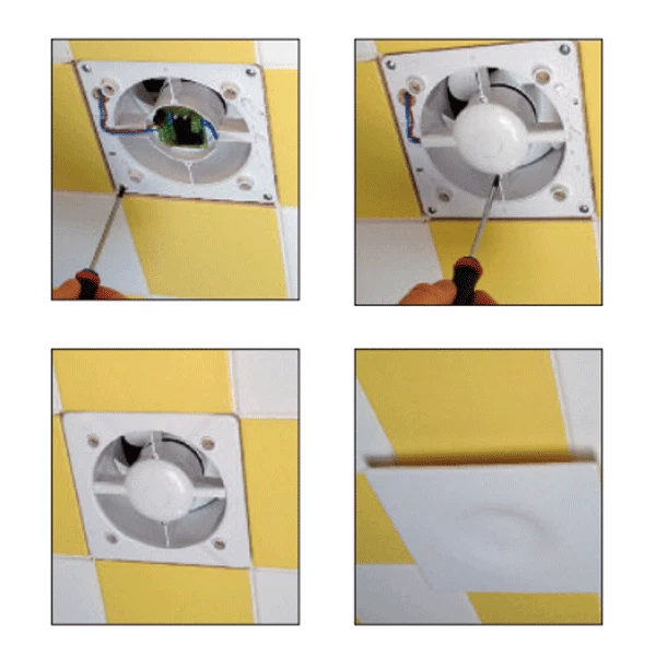 Autogyre Vmc Et Accessoires Ventilation VMC Rénovation à Visser Ou Encastrer-160 X160 Mm-Ø 100 Mm 4 Autogyre Vmc Et Accessoires Ventilation VMC Rénovation à Visser Ou Encastrer-160 X160 Mm-Ø 100 Mm – Image 2