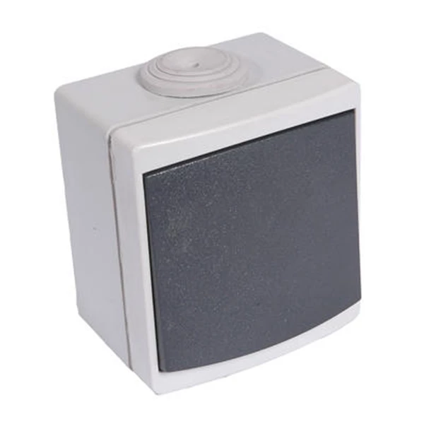 Debflex Interrupteur En Saillie Interrupteur Va Et Vient Pose En Saillie étanche IP65 10A - 250V - Couleur Gris Mat 3 Debflex Interrupteur En Saillie Interrupteur Va Et Vient Pose En Saillie étanche IP65 10A - 250V - Couleur Gris Mat