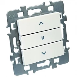 Interrupteur à Encastrer Mécanisme De Commande De Volet Roulant Debflex Casual