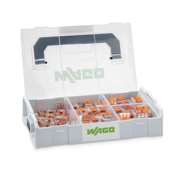 Assortiment De Borne De Connexion Coffret 255 Bornes Connexion 221 Levier Câble 4-6 Mm² Wago L-Boxx Mini 4 Assortiment De Borne De Connexion Coffret 255 Bornes Connexion 221 Levier Câble 4-6 Mm² Wago L-Boxx Mini – Image 2